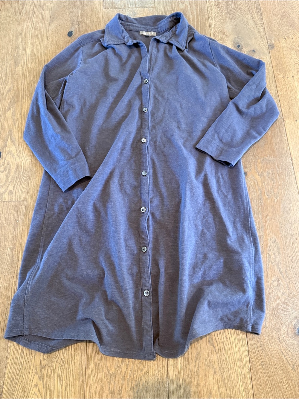 Lilla P Button Down Shirt Dress - M